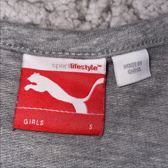 Girlโs 2pc Puma Sweatshirt Dress Bundle Set, Size S - Picture 13 of 14